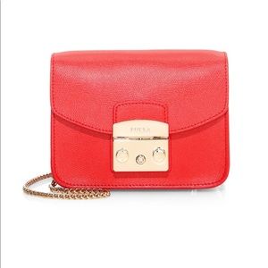 ***SOLD Authentic Furla Mini - ruby red
